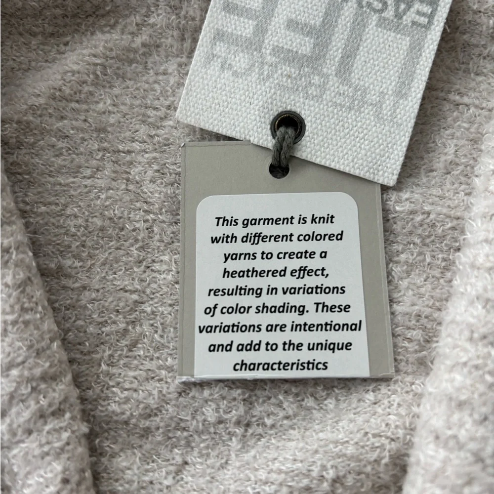 Cozy Cream Barefoot Dreams Open-Front - Picture 3 of 6